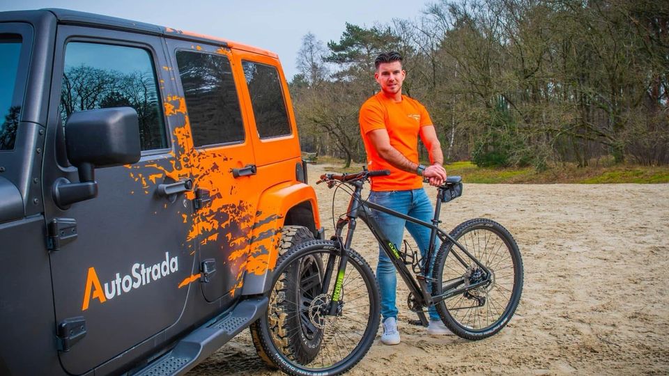 Nick van Zitteren fietstocht goede doel