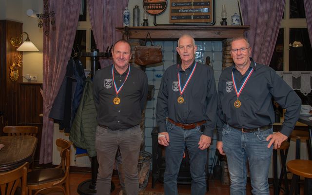 De Nederlandse kampioenen kruisboogschieten komen uit Zundert
