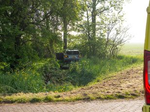 Auto ongeval Poortvliet Tholen
