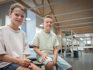 Feestelijke eerste schooldag voor De Baayaert in nieuw schoolgebouw