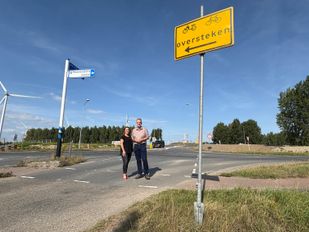 Ine Kuijpers, Fractievoorzitter D66 Moerdijk en Geert Wiers, burgerraadslid D66 Moerdijk