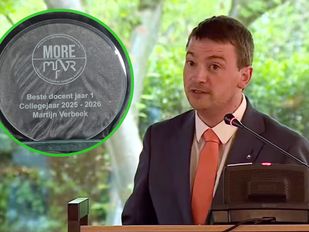 Roosendaalse fractievoorzitter Martijn Verbeek blinkt uit in gemeenteraad én collegezaal