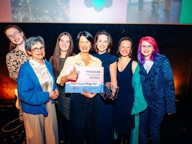De prijs voor professionele makers werd gewonnen door Raquel de la Fuente & Monique Raat (foto: Quinn Broers)