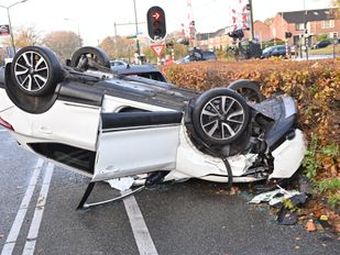Ongeval Liesbosweg Schoonhout Etten-Leur