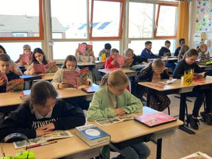 Suske en Wiske Basisschool de Bukehof Oudenbosch Groep 7