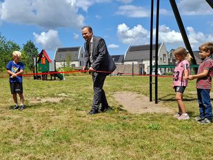 Speelplek Rucphen wethouder Wesley Tack