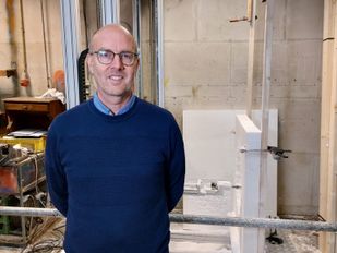 Voorzitter Michiel van der Meer van bouwclub Wij