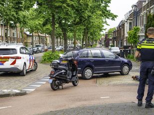 Ongeval op kruising Wouwsestraatweg en Parallelweg in Bergen op Zoom