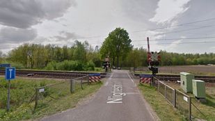 Bewaakte spoorwegovergang