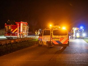 Automobilist onwel N285 Klundert