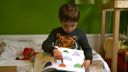 Thom (5) maakt eigen boek: Wabbie de Walvis