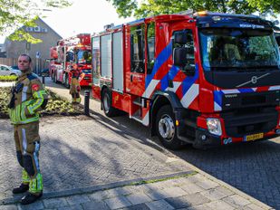 Brandweer rukt met spoed uit voor rokende barbecue in Bergen op Zoom