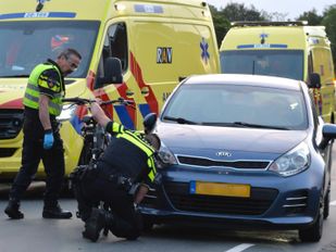 Fietser Aangereden bij Rijsbergen