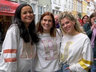 Marthe de Pillecyn, Hanne Verbruggen en Julia Boschman (K3)