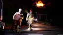 Brand in oude boerderij langs Balsedreef bij Bergen op Zoom