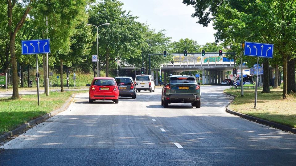 Verkeershinder door onderhoud aan viaduct Oostpoort