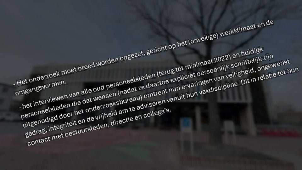 angstcultuur gemeente Roosendaal