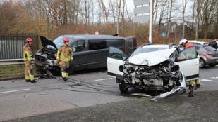 112 nieuws roosendaal botsing politie ambulance willem dreesweg