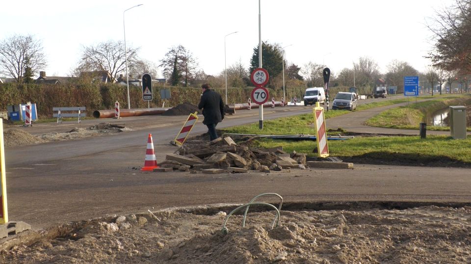 Onvoorziene omstandig&shy;heden maken herinrichting Kruislandseweg bijna half miljoen euro duurder