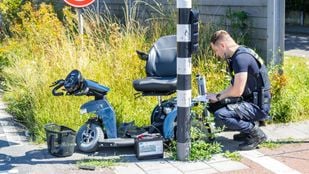 ongeluk scootmobiel Bergen op Zoom