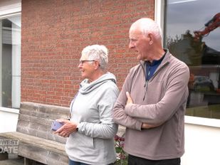 Marcel en Annelies Geerards zien het woensdagmiddag tevreden aan.