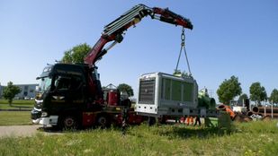 Grote noodpomp beschermt Bergen op Zoom tegen overstromingsgevaar