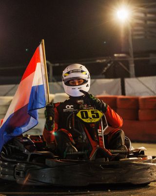 Junior wereldkampioen huurkarten Joeri Potters (17) schittert van Nederland tot Denemarken