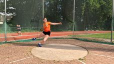 Fenne Bijlhouwer discuswerpen Hoogerheide