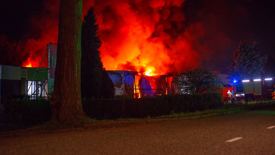 Brand loods Tholen slabbecoornweg