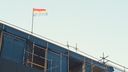 Vlag in top: bouw bioscoop bereikt hoogste punt