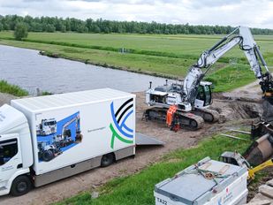 Vissen zwemmen straks dwars door de dijk bij Tonnekreek