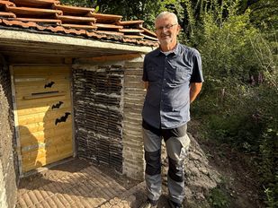 Kees Verbocht van Stichting Vrienden Heemtuin Rucphen