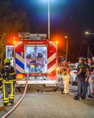Woningbrand in Rijsbergen: man gewond naar ziekenhuis