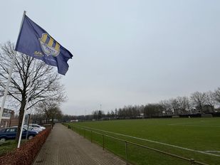 Eén van de zeven velden bij voetbalvereniging Internos.