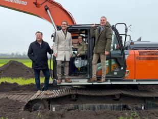 De werkzaamheden voor de nieuwe wijk Bosvenne zijn gestart.
