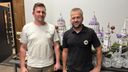 Ontwerpers Kjeld van Kuijck (35) en Jeroen Boot (43) Buurtschap Stuivezand.