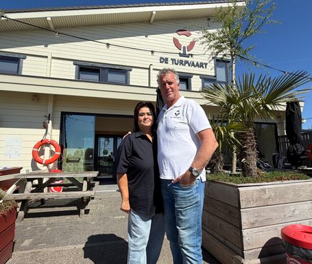 Jolanda en Ton Stoop van de Turfvaart in Etten-Leur.