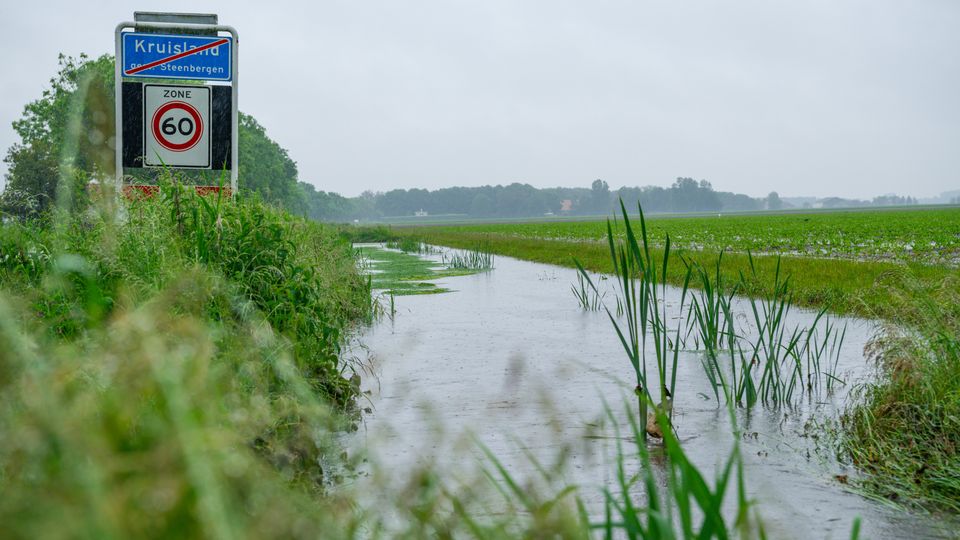 wateroverlast West-Brabant