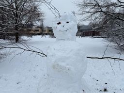 Er worden volop sneeuwpoppen gerold in Etten-Leur. (foto: ZuidWest Update).