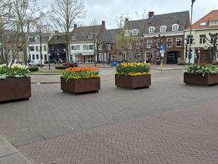 Bloembakken Markt Oude Bredaseweg Etten-Leur