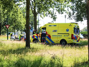 Fietser raakt gewond bij Korteven na voorrangsfout