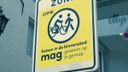 Wel of niet fietsen tussen het winkelend publiek in Bergen op Zoom?