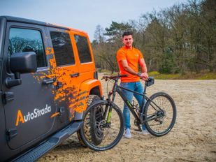 Nick van Zitteren fietstocht goede doel