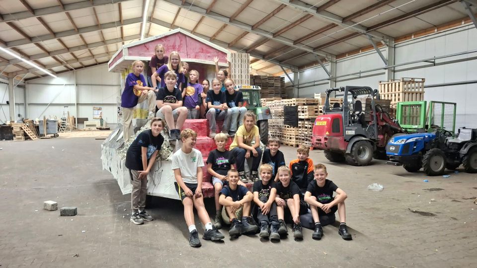 Jongste bouwers bereiden zich voor op Kindercorso Zundert: &#8216;Gezellig met mijn vrienden&#8217;