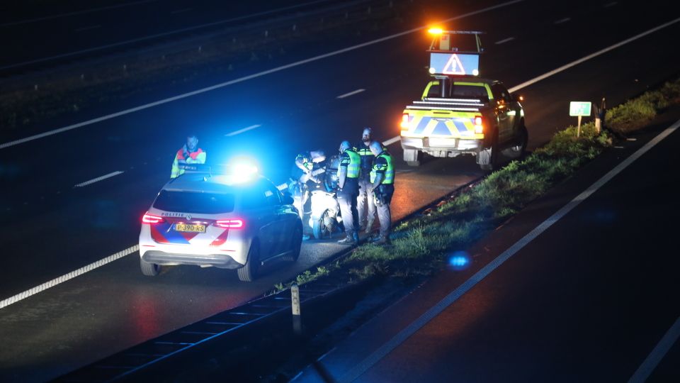 scooter 112 nieuws brabant rucphen snelweg a58 politie