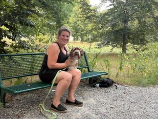 Hondentrainer Irma Boonman met hond Zazoe