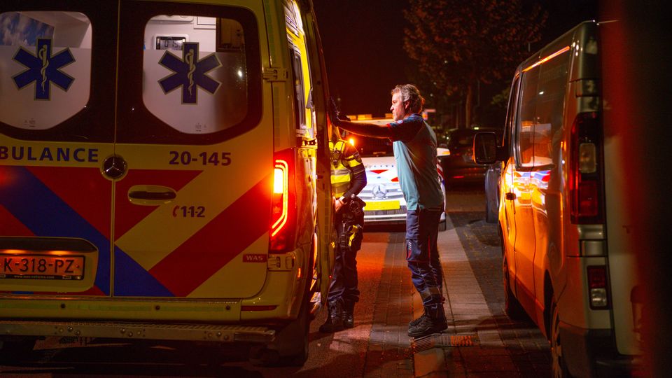 fatbiker onderuit Halsteren