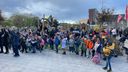 Het nieuwe schoolplein van basisschool Anton van Duinkerken is gi-ga-groen