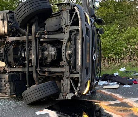 112 nieuws snelweg a4 file bergen op zoom vrachtwagen rijkswaterstaat