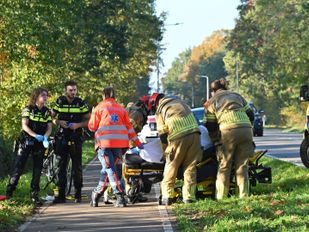 Fietsster gewond naar ziekenhuis na val in Rijsbergen